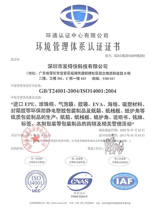 ISO14001：2004