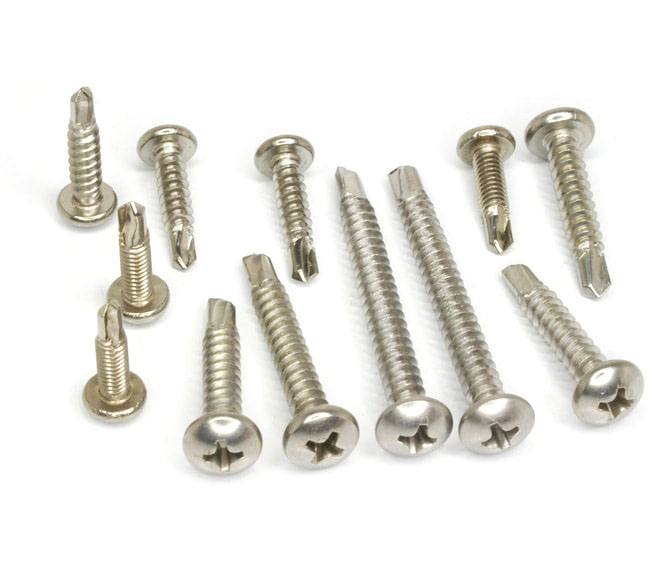 Stainless steel drilling screws